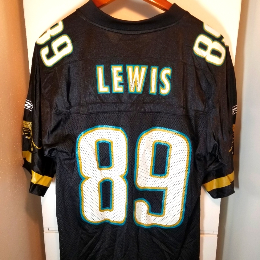 REEBOK Jaguars Football Jersey 89 Lewis